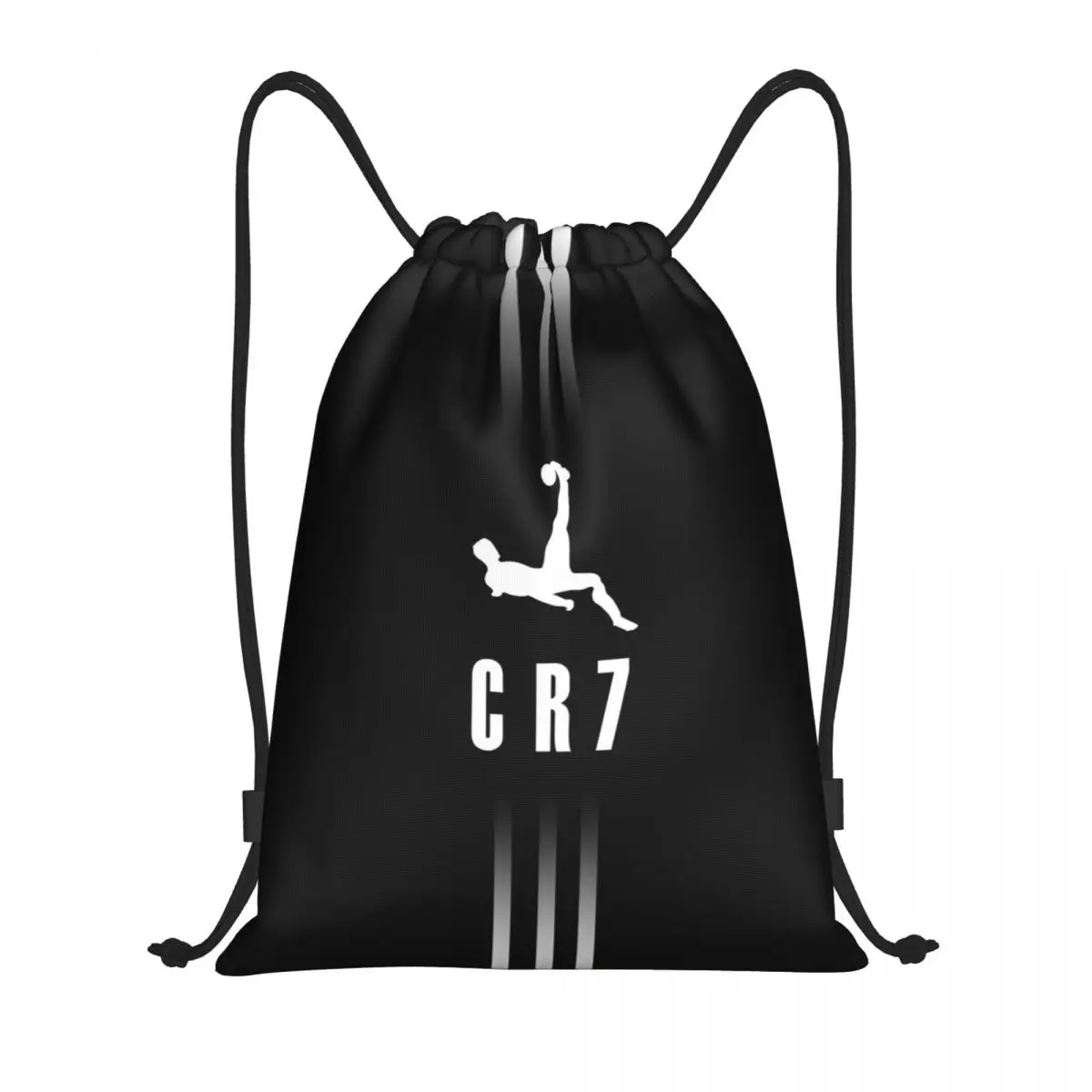 Cr7 Accessories Drawstring Backpack Football Bags Ronaldos Soccer Gym Bag String Sackpack for Outdoor