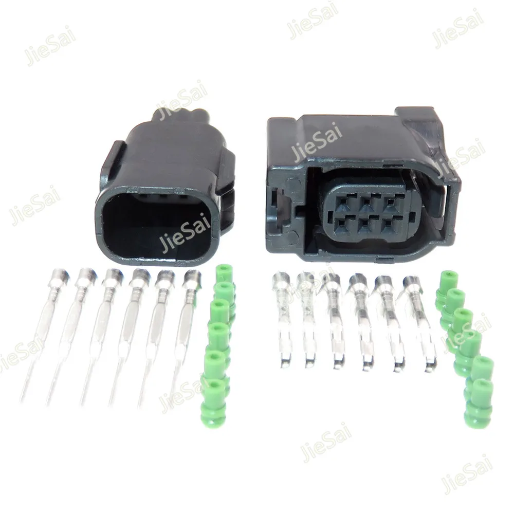 6 Pin 12382 6189-1142 6188-0706 Auto Reversing Radar Probe Connector Car Plug 6189-1142 For Toyota RAV4 Corolla