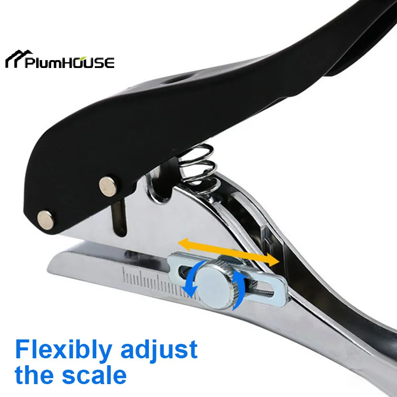 Manual Punch Edge Banding Pliers 8/10mm Hole Card Punching Tool For Plastic Sheet Paper PVC ABS Opener Nail Hole Masking Plier
