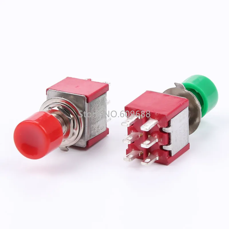 

6MM ON-ON 6Pins Momentary Toggle Switch Pushbutton Switches PS-202 DS-622