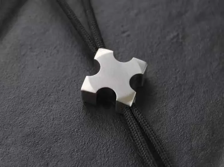 Imagem -02 - Crusader Colar de Pingente Acessórios Personalizados Corda de Guarda-chuva de Titânio Chaveiro Faça Você Mesmo 21edc pc