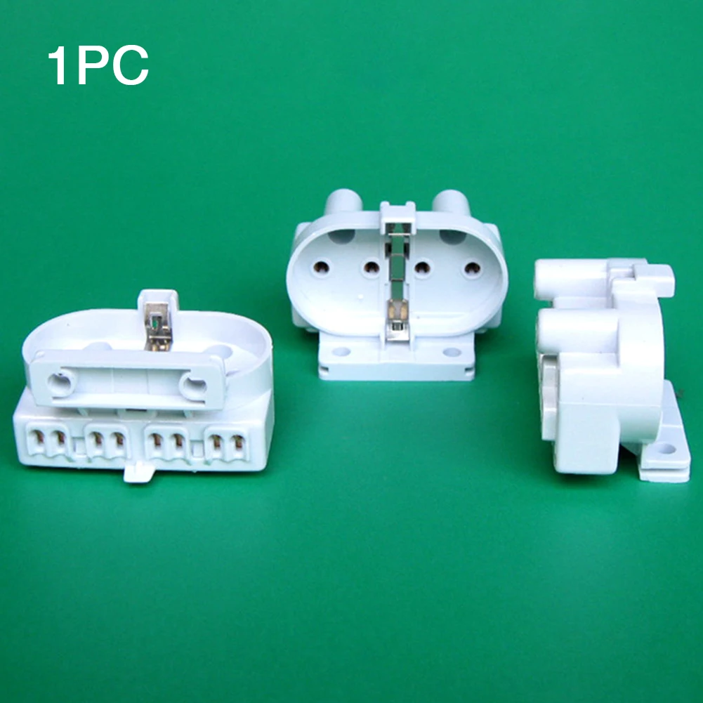 Socket Adapter 250 V Durable 2 A Easy Install Professional Light Holder Connector 2G11 Tube Lamp Base 4 Pin Heat Resistant Home