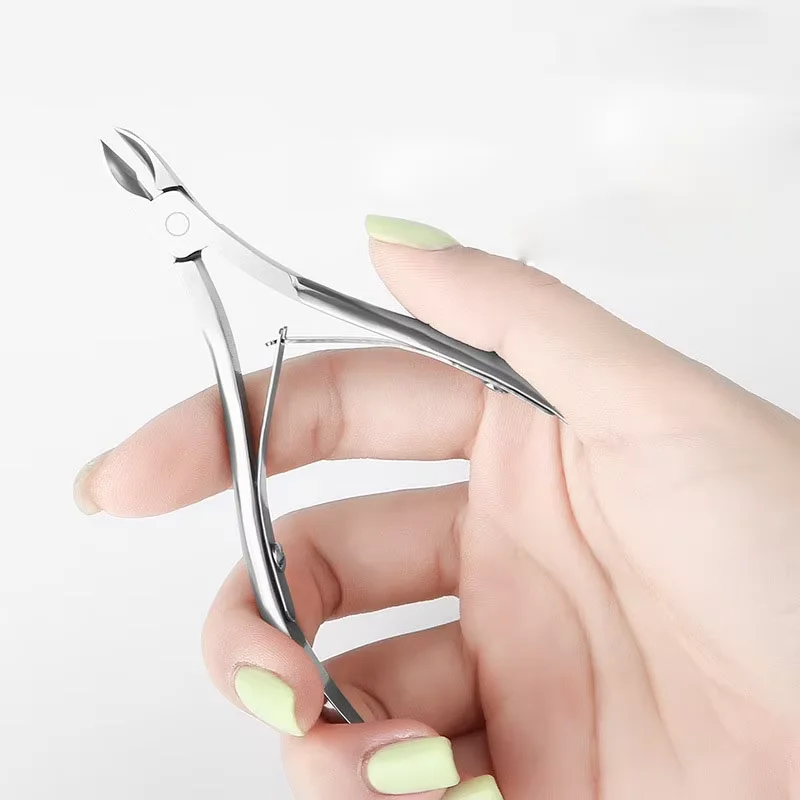 Nagelhautzange aus Edelstahl für Maniküre und Pediküre – Nageltrimmer und abgestorbene Hautentferner – Detail 9