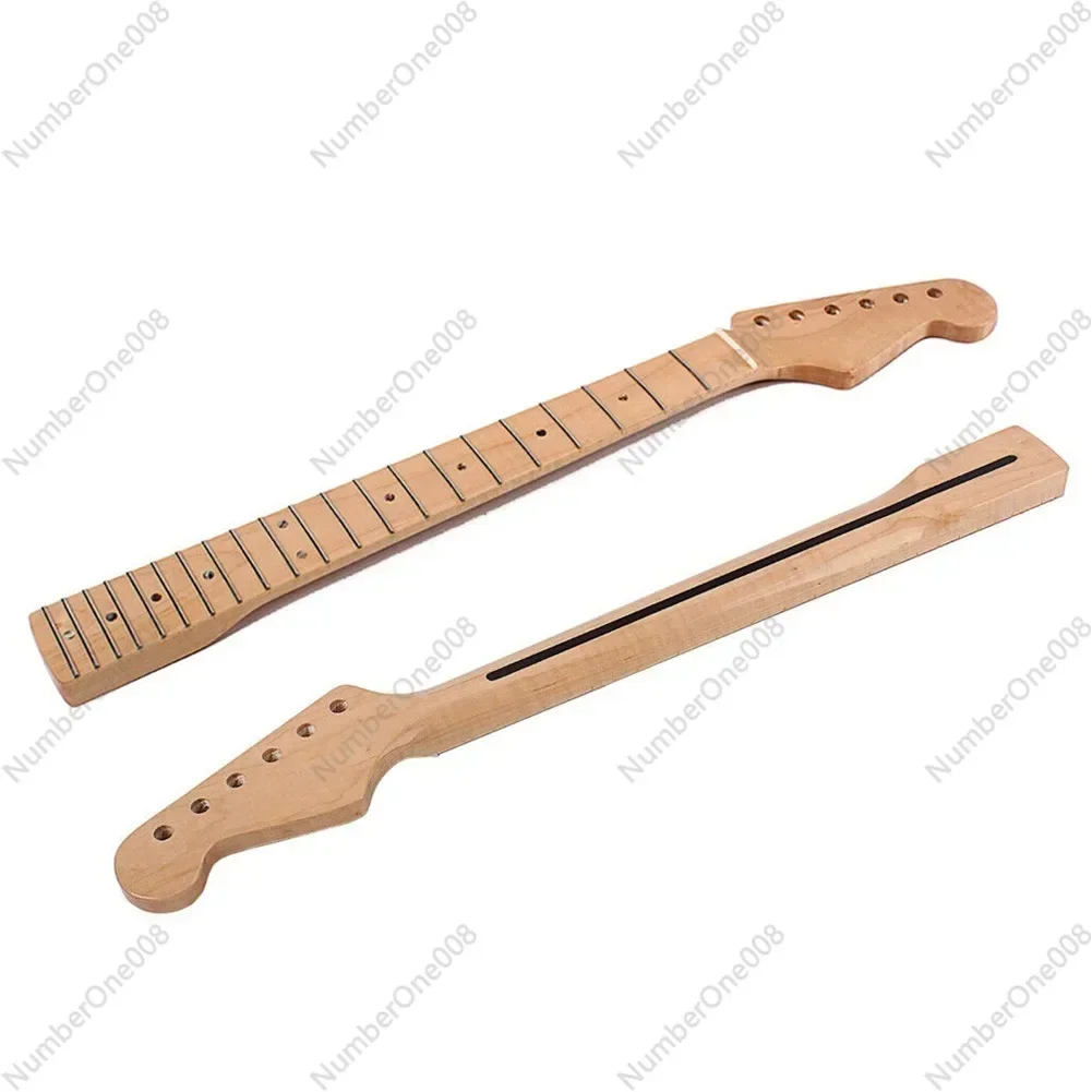 22 Products Maple Fingerboard Electric Guitar Neck Organ Handle for Fenders St Strat -- with Back Middle Line