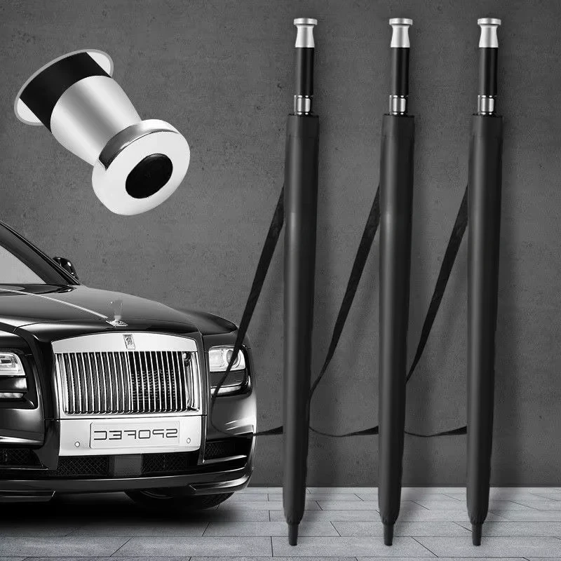 For Mercedes-Benz Rolls-Royce Bentley and Other Luxury Cars Fully Automatic Sunscreen Extra Long Handle Business Gift Umbrella - view 3