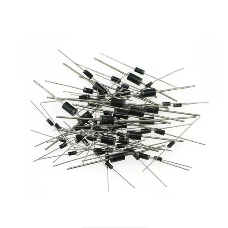 50/PCS 1N4001 1N4002 1N4004 1N4005 1N4007 1N5819 DO-41 In line rectifier diode