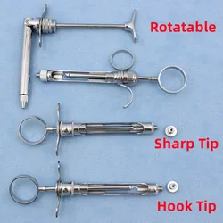 Стоматологический интралигаментарный шприц из нержавеющей стали, стильный аспиратор 1,8 мл, стоматологический хирургический инструмент, инструмент для стоматологического инжектора