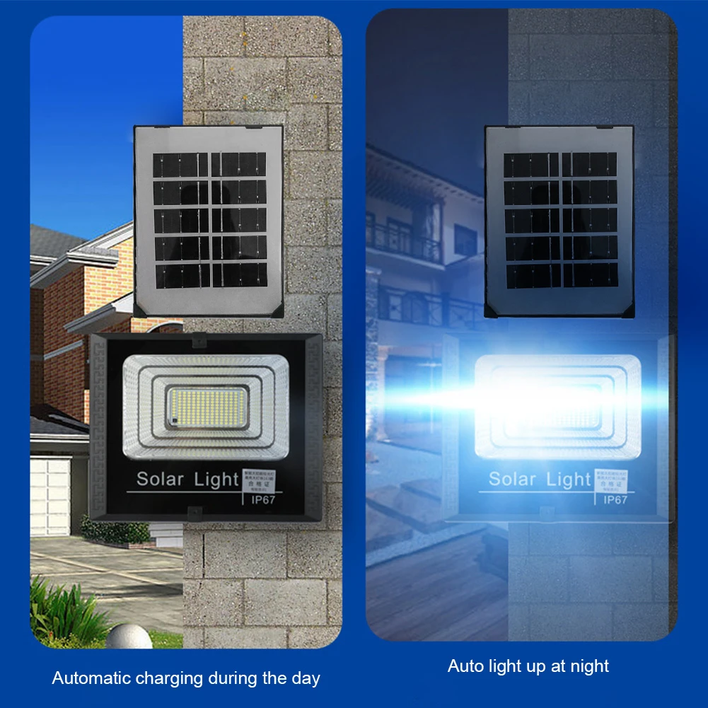 Wandschijnwerper op zonne-energie IP67 waterdichte wandlamp Auto-On Smart Wandlamp Lichtsensor Spotlichten voor tuinbinnenplaats