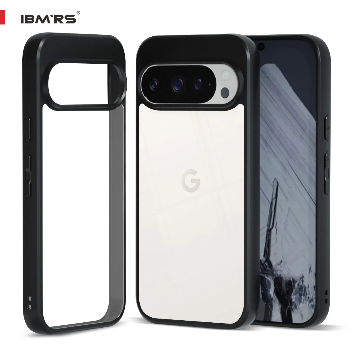 IBMrs Voor Google Pixel 10 Pro XL Case, Camo Militaire Schokbestendige Beschermhoes met Camera Bescherming en Lanyard Gat