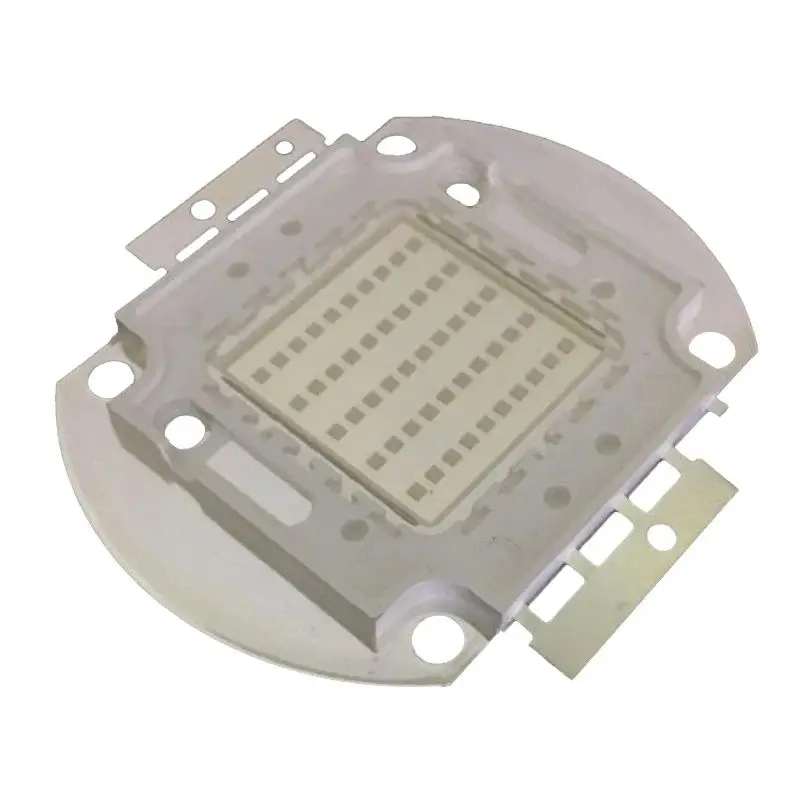 Imagem -02 - Led Cob Chip Lâmpada para Pesca Luzes Roxas Manicura 395400nm 45mil 20w 30w 50w 100w Pcs uv