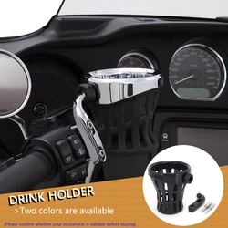 For Honda Gold Wing GL 1800 F6B Motorcycle Cup Holder Support Clutch Brake Perch Mounts Drink Holder Carrier For Yamaha