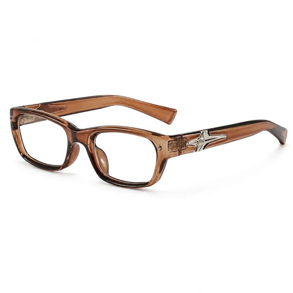 Neue Y2K Punk Star Square Sonnenbrille für Männer und Frauen Luxus Designer UV400 Schutz Retro Reise Outdoor Sonnenbrillen ﻿ – Detail 10