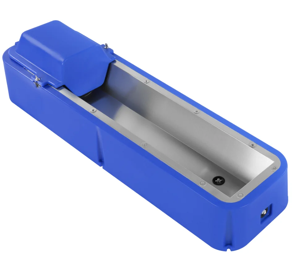

Terrui 2.25M 900W Heated LLDPE Water Trough with Panel Poultry Equipment Drinkers 120L/min Flow Rate 1 Year Warranty