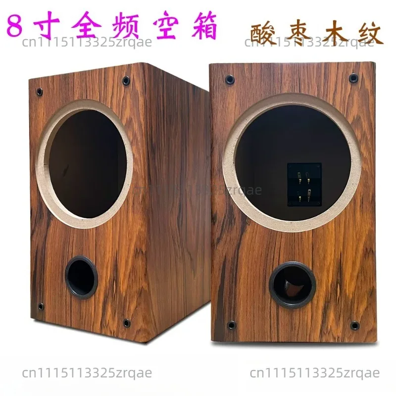 8 Inch Empty Wood Speaker Cabinet， Audiophile Grade DIY Enclosure for Full Range/Coaxial Drivers， Home & Car Audio view 3