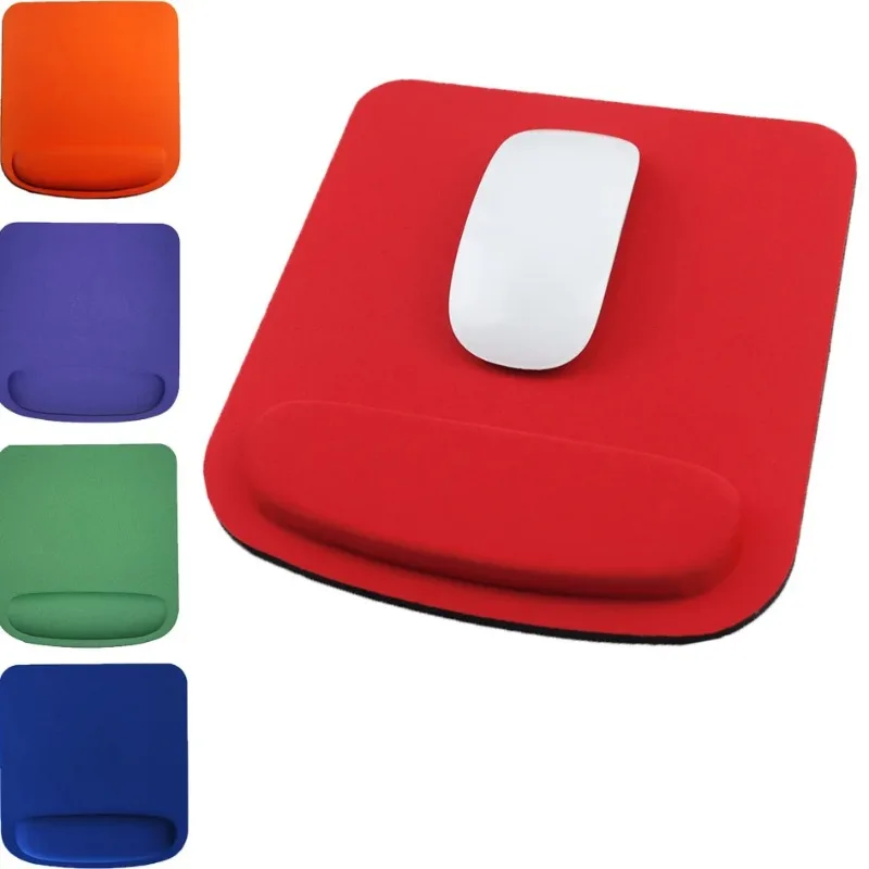 

Сплошной цветной коврик для мыши с подставкой для запястий, игровой офисный коврик для мыши Eva, эргономичные коврики для мыши, удобный настольный коврик для мыши для офиса, ПК, ноутбука