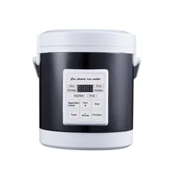 Rice Cooker Used in 12v 24v Car Multicooker Enough For Two to Three Persons