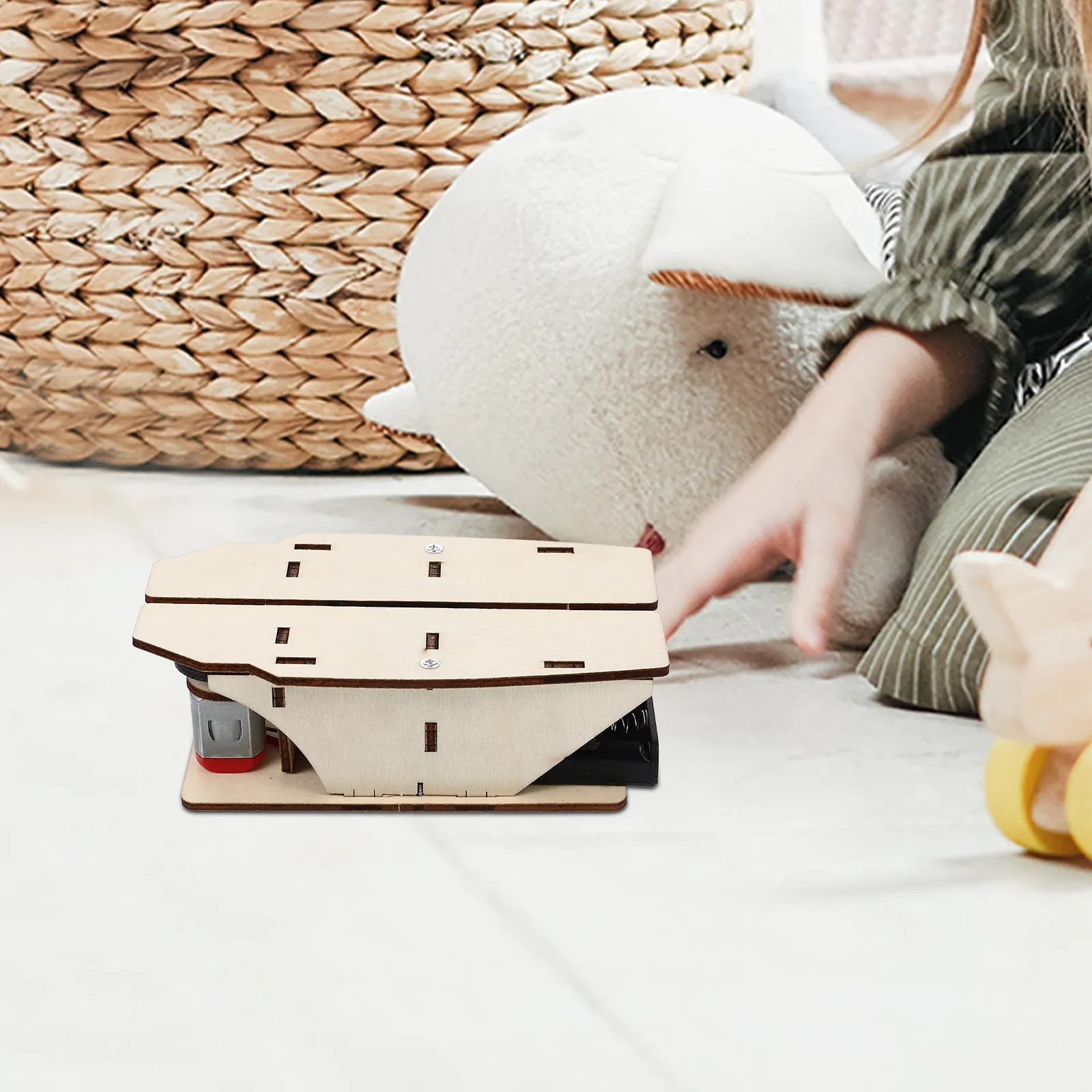 

Набор для сборки деревянной пусковой установки для бумажных самолетиков, развивающий проект для детей, занятие для родителей и детей, декоративное украшение для рабочего стола