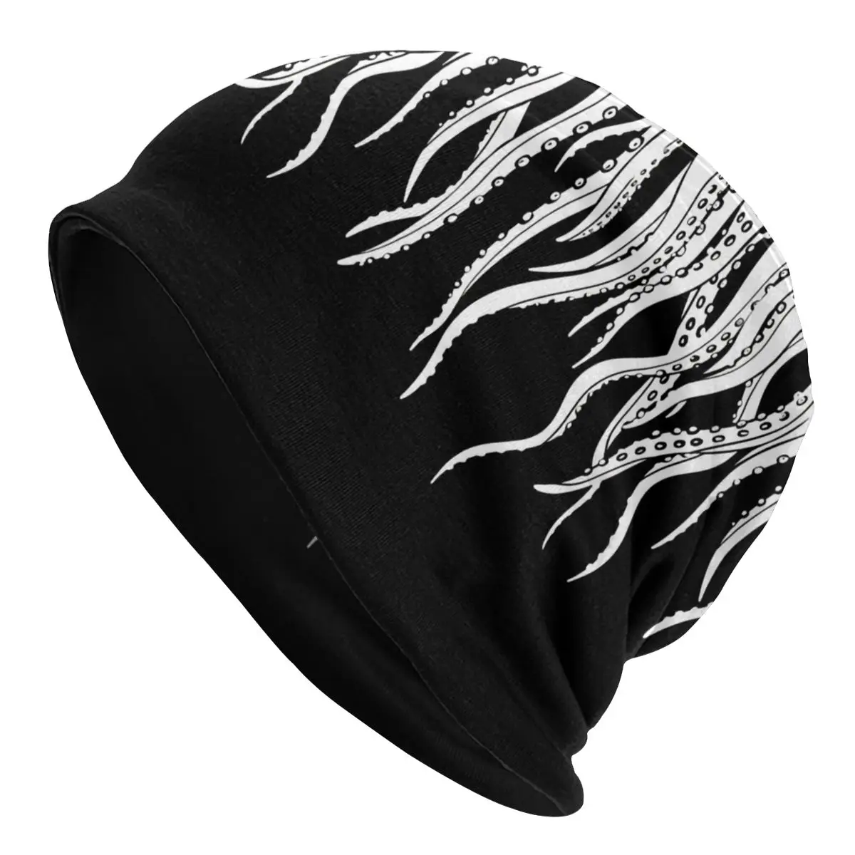 Tentacles White Bonnet Homme Outdoor Thin Skullies Beanies Cthulhu Mythos Caps For Men Women Novelty Hats