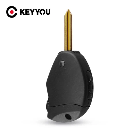 Чехол для автомобиля KEYYOU с 2 кнопками для Citroen Evasion Synergie Xsara Xantia