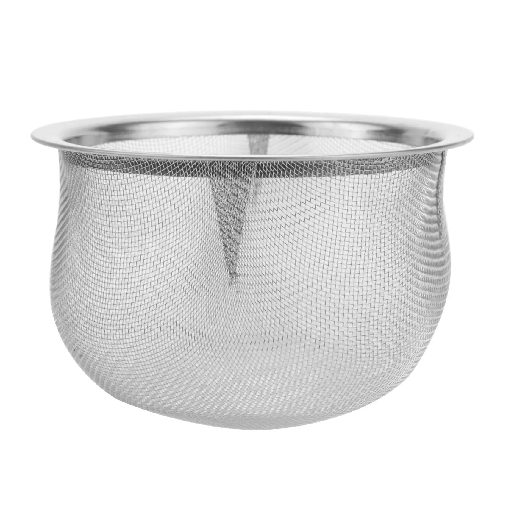 Metal household tea leaves strainer teapot filter, 70mm diameter