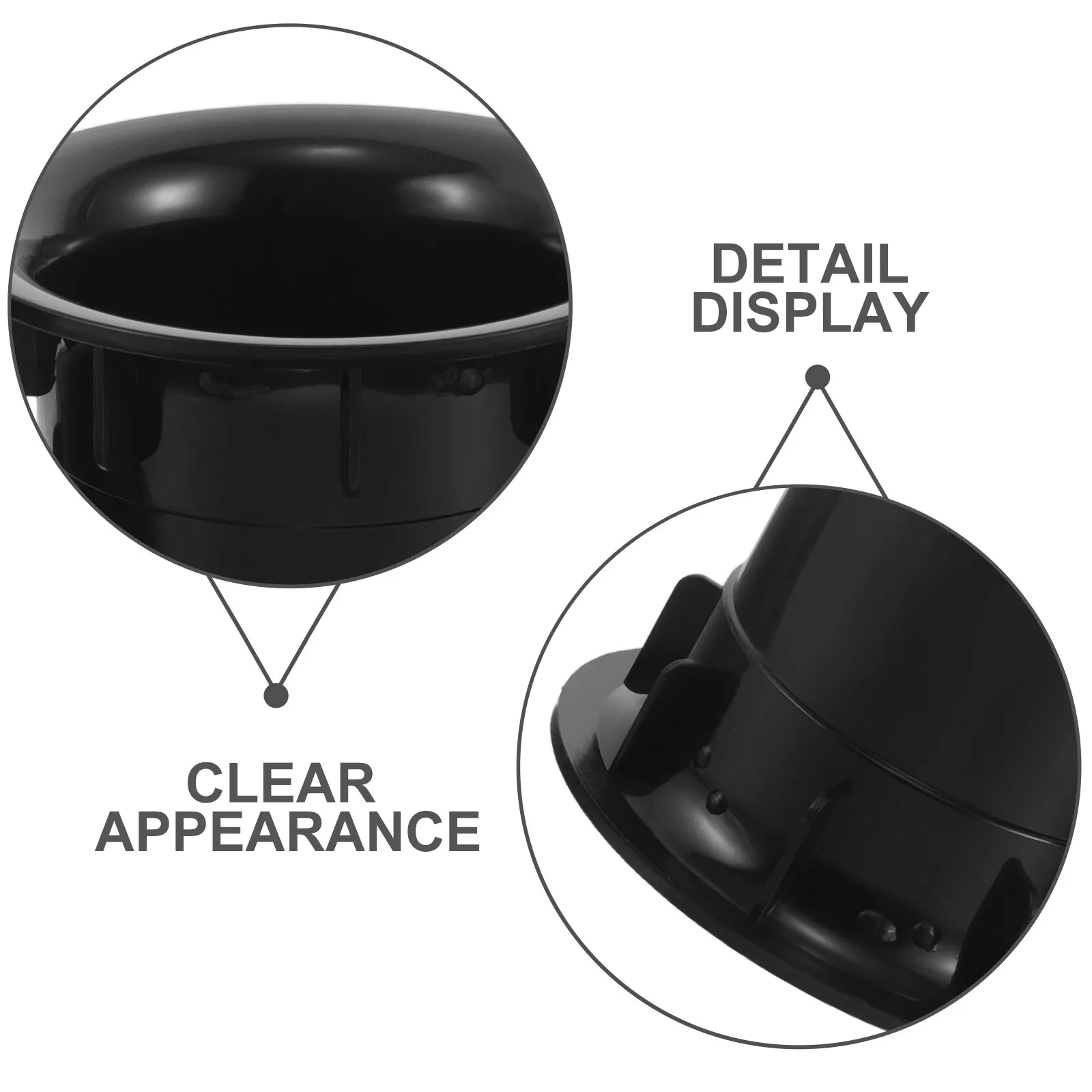 10Pcs Acoustic Speaker Port Tubes 46Mm Length Plastic Bass Reflex Tubes Subwoofer Airflow Vent Speaker Cabinet Accessory for DIY