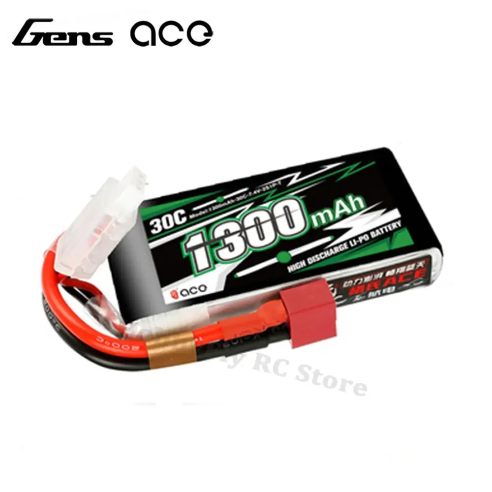 Gens ACE 350mAh 450mAh 800mAh 1000mAh 1300mAh 1650mAh 2S 3S 7.4V 11.1V 30C 45C Lipo Battery with T/XT60 Plug for FPV RC Drone