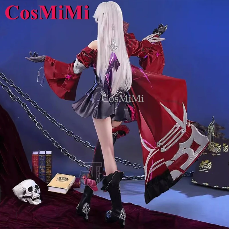 CosMiMi juego popular Honkai Impact 3 Thelema disfraz Cosplay moda encantador dulce uniforme conjunto completo carnaval fiesta ropa de juego de rol