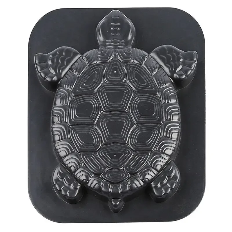 Turtle Stepping Stone Mold Tortoise Path Walk Maker Pavement Concrete Cement MouldGarden Park Decoration