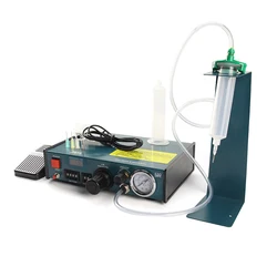 Dispensador de pegamento semiautomático ZB983A, controlador de líquido, máquina dispensadora de pegamento por goteo, industrial, de alta precisión, 220V