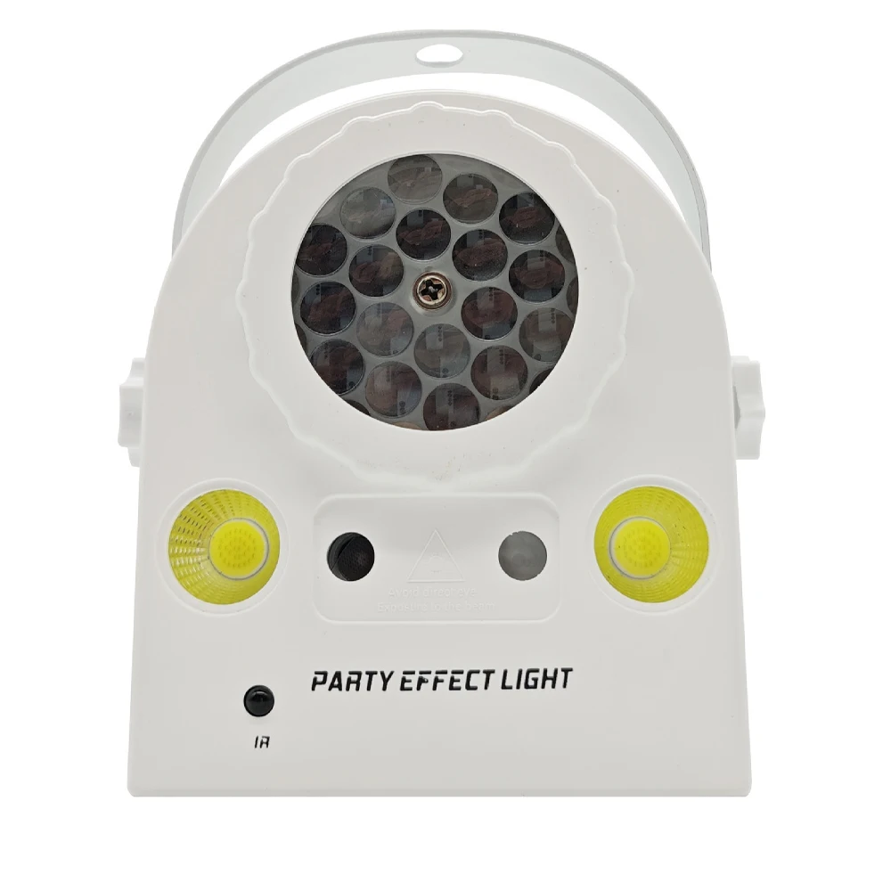 3IN1 Effect Pattern Party Light LED DJ Rave Strobe Light Sound Activated Lazer Light Projector Stage Dancing Light For Bar Disco