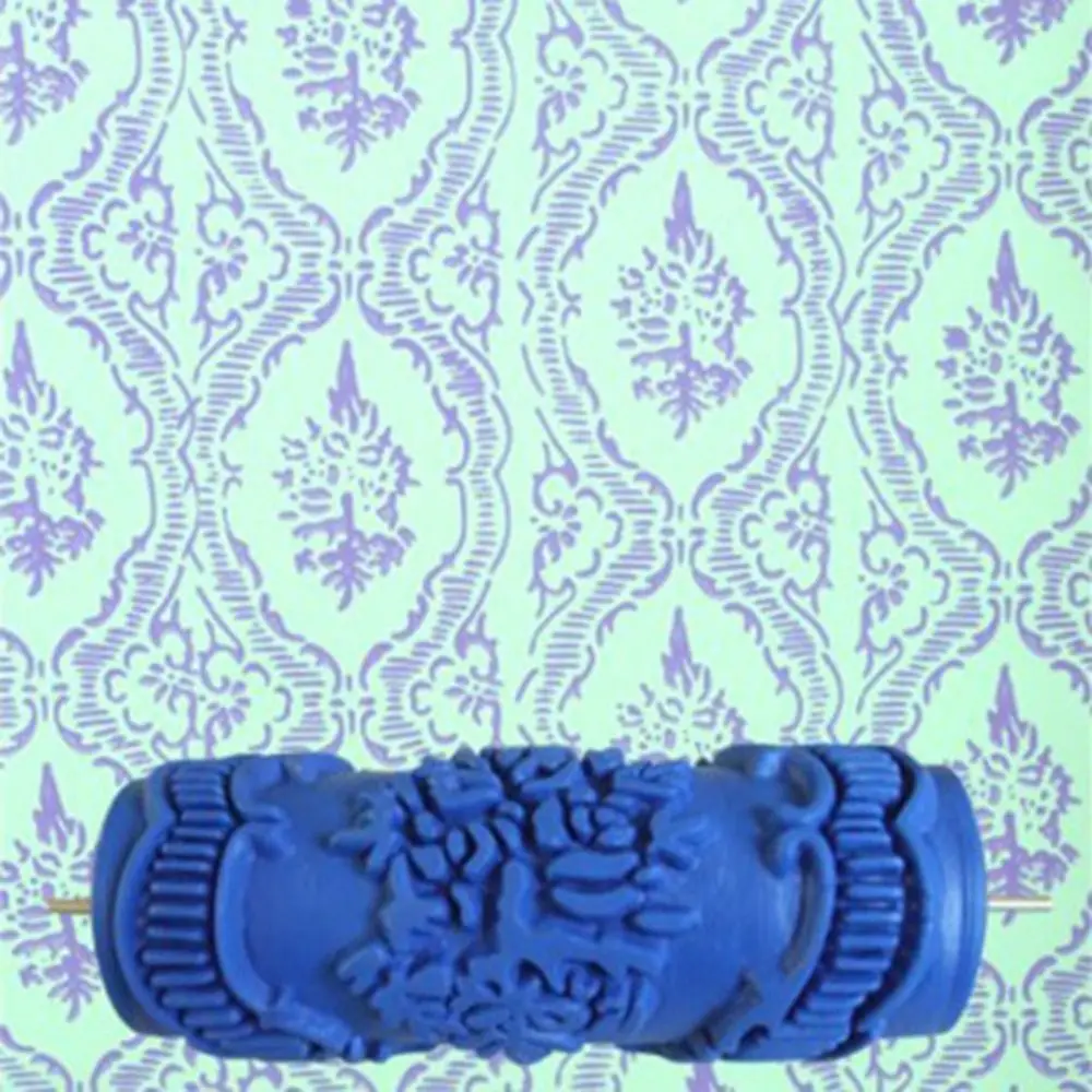 Home Decoration Paint Texture Grain Paint Roller Arts DIY Imitation Pattern Tool Wall Brush