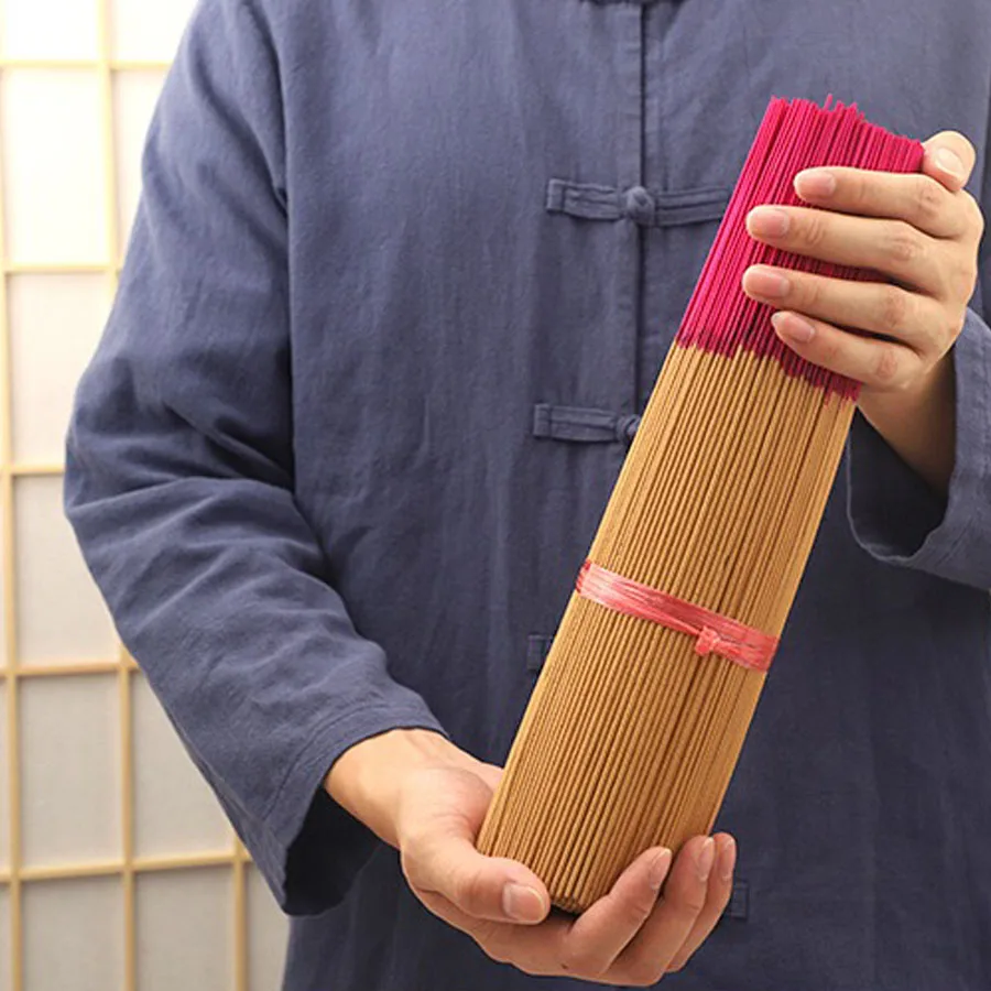 32 Long Thread Incense Sandalwood, Home Indoor Incense, Vintage Handmade Sandalwood, Offering Sandalwood Incense