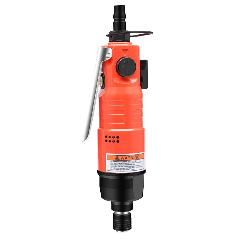 Pneumatic Screwdriver, Powerful Air Screwdriver with Forward and Reverse Rotation, Straight Type with High Torque Bd-1219