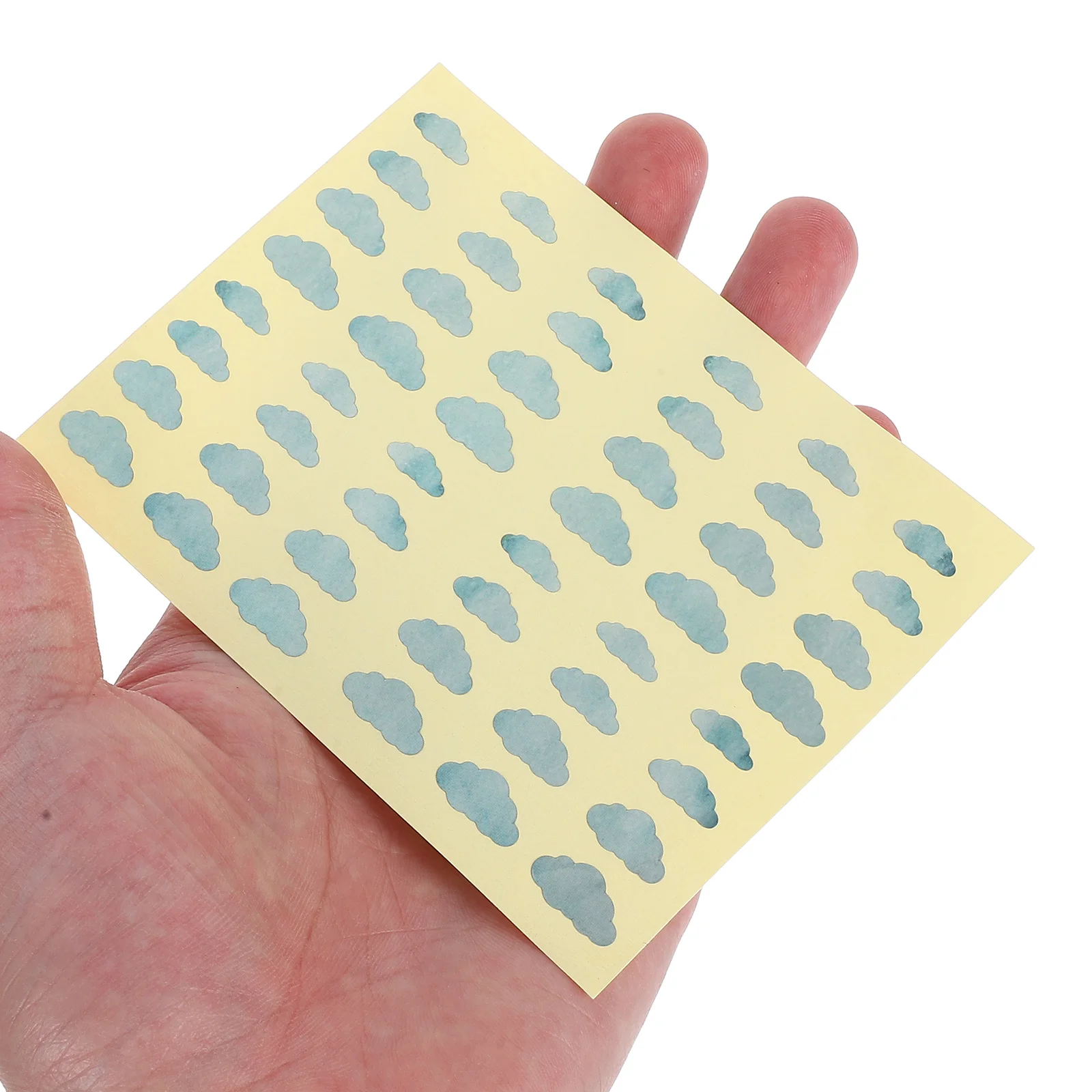 

White Shell Cloud Shaped Fretboard Stickers for Guitar Ukulele Easy to Apply and Remove Stylish DIY Decor Ukulele Neck Stickers