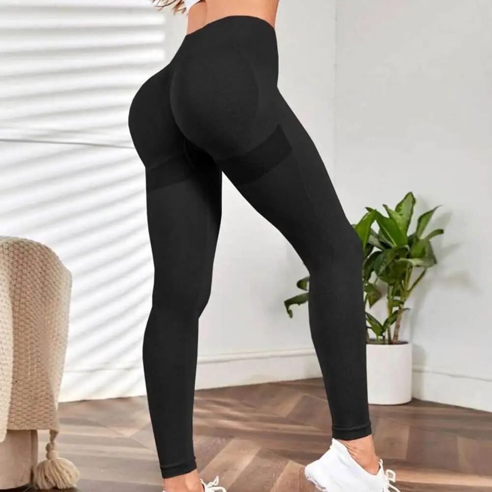 Women Yoga Pants Leggings High Waist Tummy Control Butt-lifted Skinny Breathable Skinny Exercise Sports Yoga Sweatpants