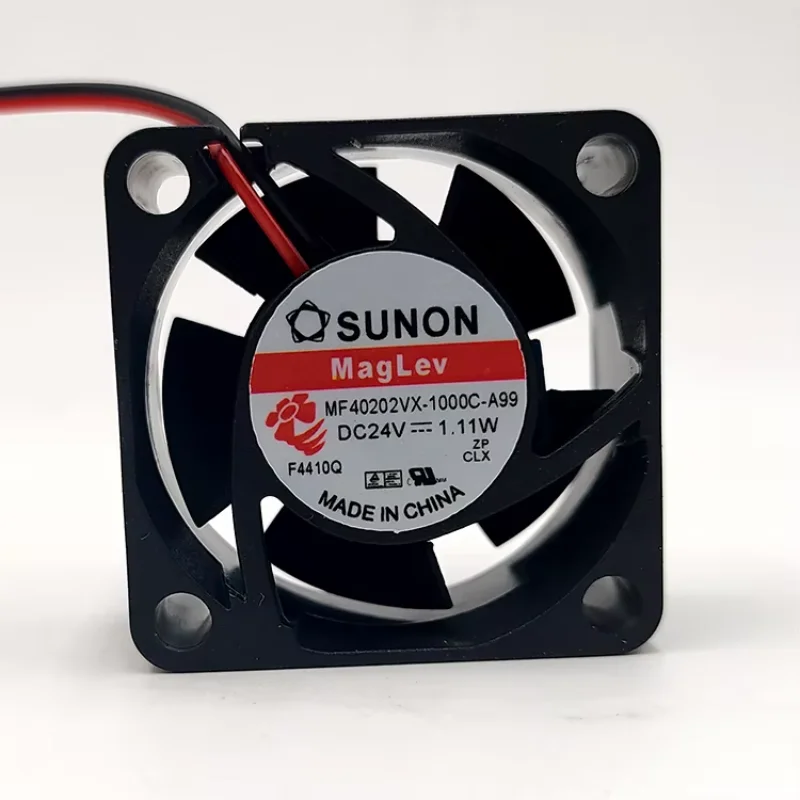 SUNON MF40202VX-1000C-A99 DC 24V 1.11W 40x40x20mm 2-Wire Server Cooling Fan