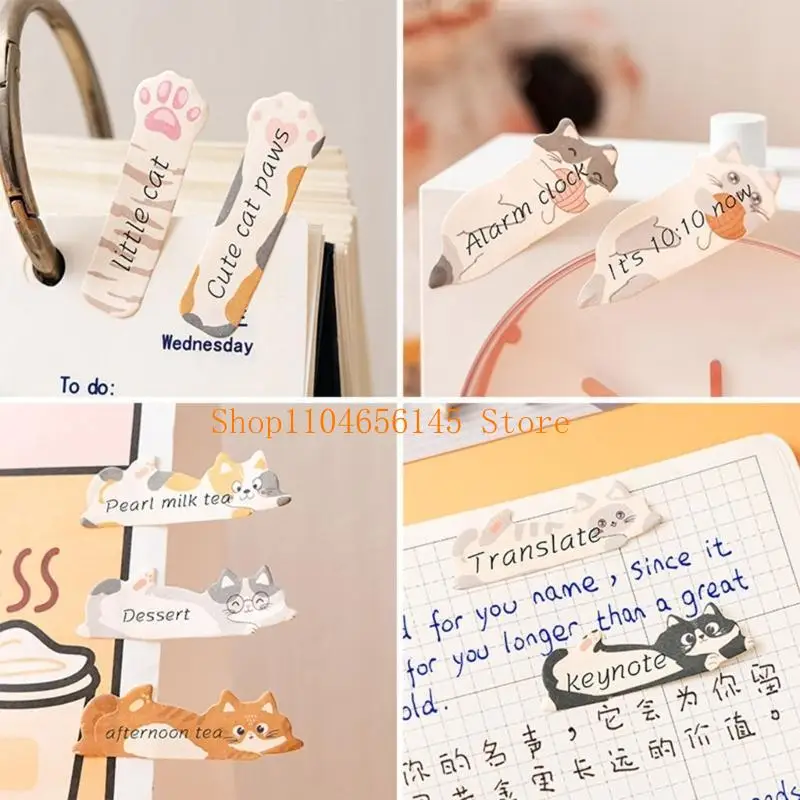 

5asd Adhesive Index Tabs Writable Index Sticker Reading Notes Page Marker Bookmarks