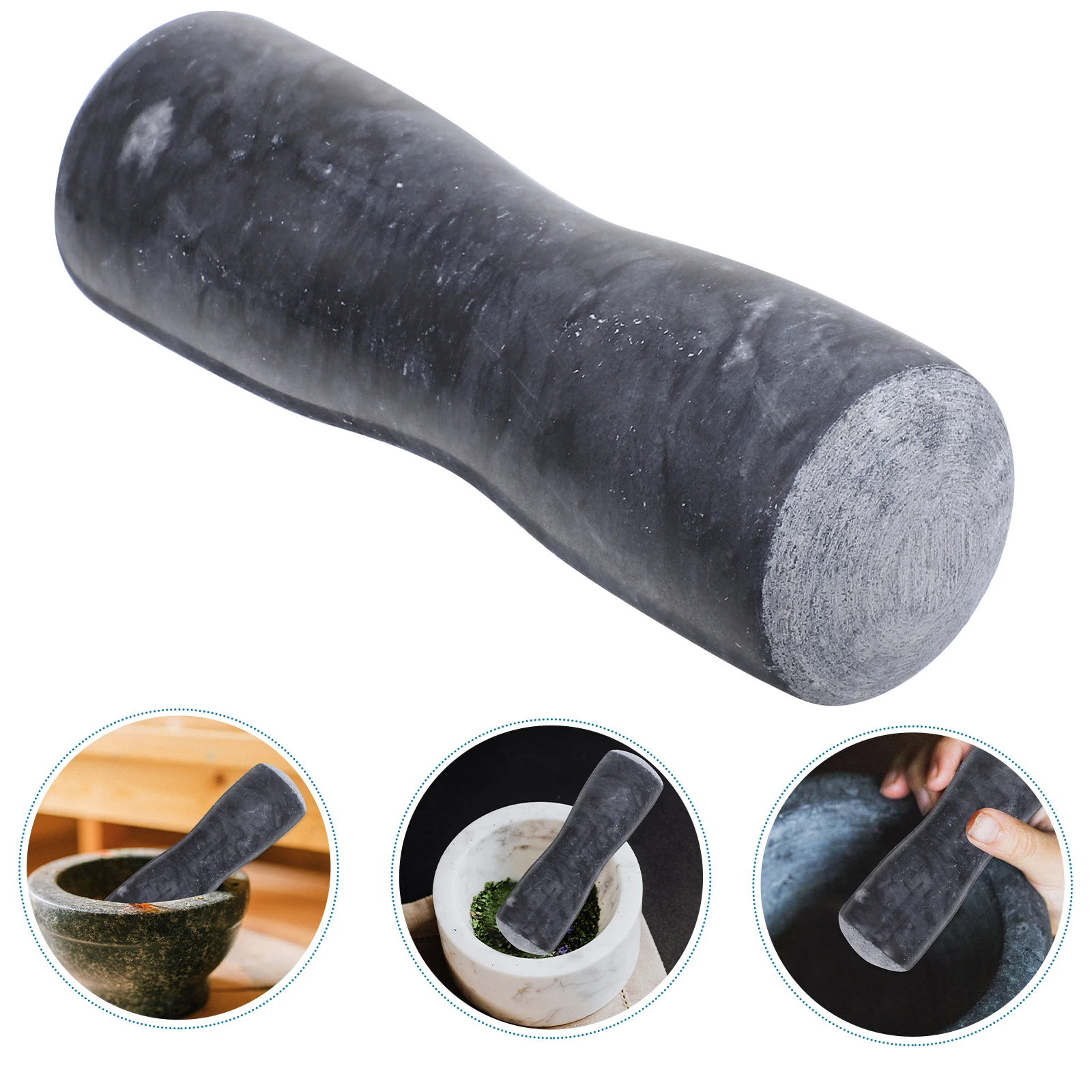 

Stone Mortar Pestle Mortar Stone Kitchen Pestles Lab Kitchen Tool Grinding Tablets Ice Herbs Efficient