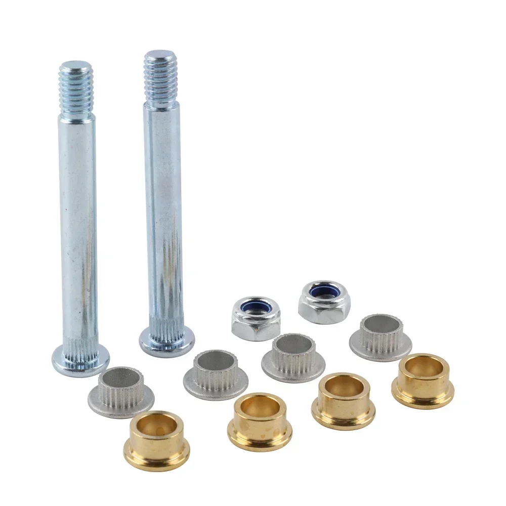 Direct Fit Front Door Hinge Pin and Bushing Upgrade Kit, 2 Lock Nuts Included, For Ford Vehicles