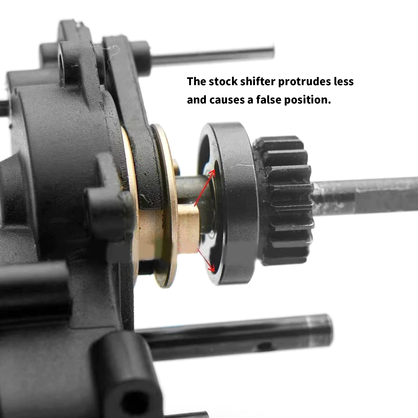 Speep Conversion Shaft Paddles Gear for YiKong YK4082 YK4083 YK4102 GearBox Replaced Original 13016