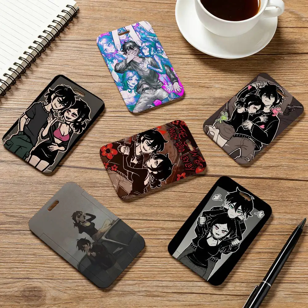 

Держатель для карт Game The Coffin of Andy and Leyley, чехол для пропуска сотрудника, бейдж с ланъярдом, держатель для рабочего удостоверения, чехол для именных карт