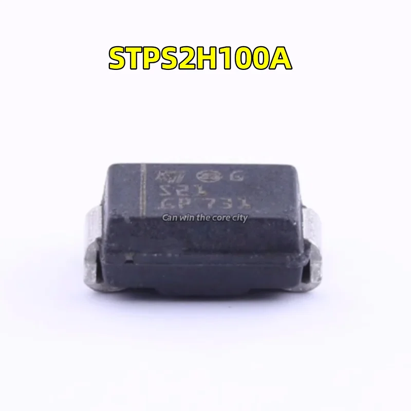 

100 pieces Original STPS2H100A SMA DO-214A screen printing S21 Schottky diode spot can be directly