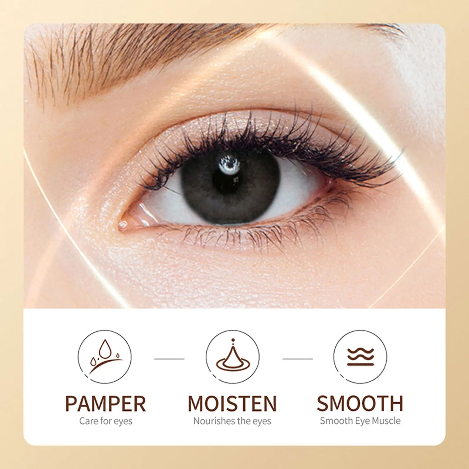 Retinol Anti-Wrinkle Eye Serum Oil Squalane Lifts Tightens Eye Area Lightens Fine Lines Dark Circles Remove Eyes Bags Puffiness