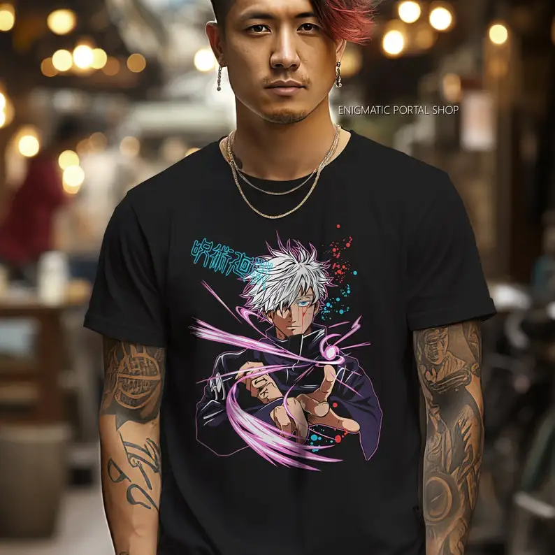 Satoru Gojo Shirt, Jujutsu Kaisen, Yuji Itadori, Suguru Gueto, Fushiguro, Sukuna, Toji Fushiguro