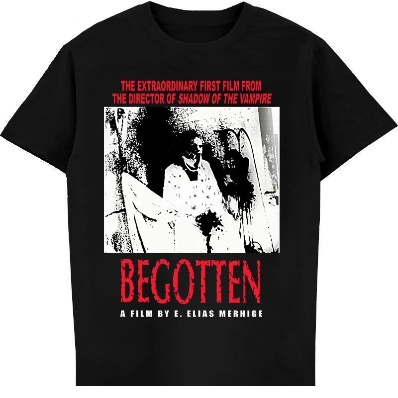 Men Begotten Printed heavyweight Sweatshirt Cotton Summer vintage funny tee anime streetwear fashion Hot Sale New Poster tshirt