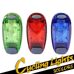 LED Safety Cycling Lights Running Walking Bicycle Bike Light Runner Best Flashing Warning Lamp for Helmet Backpack