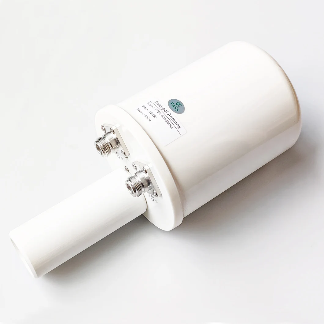3G 4g 5g Wifi MIMO Antenna Outdoor Bipolar Parabolic External Antenna Dish Reflector High Gain 32dBi