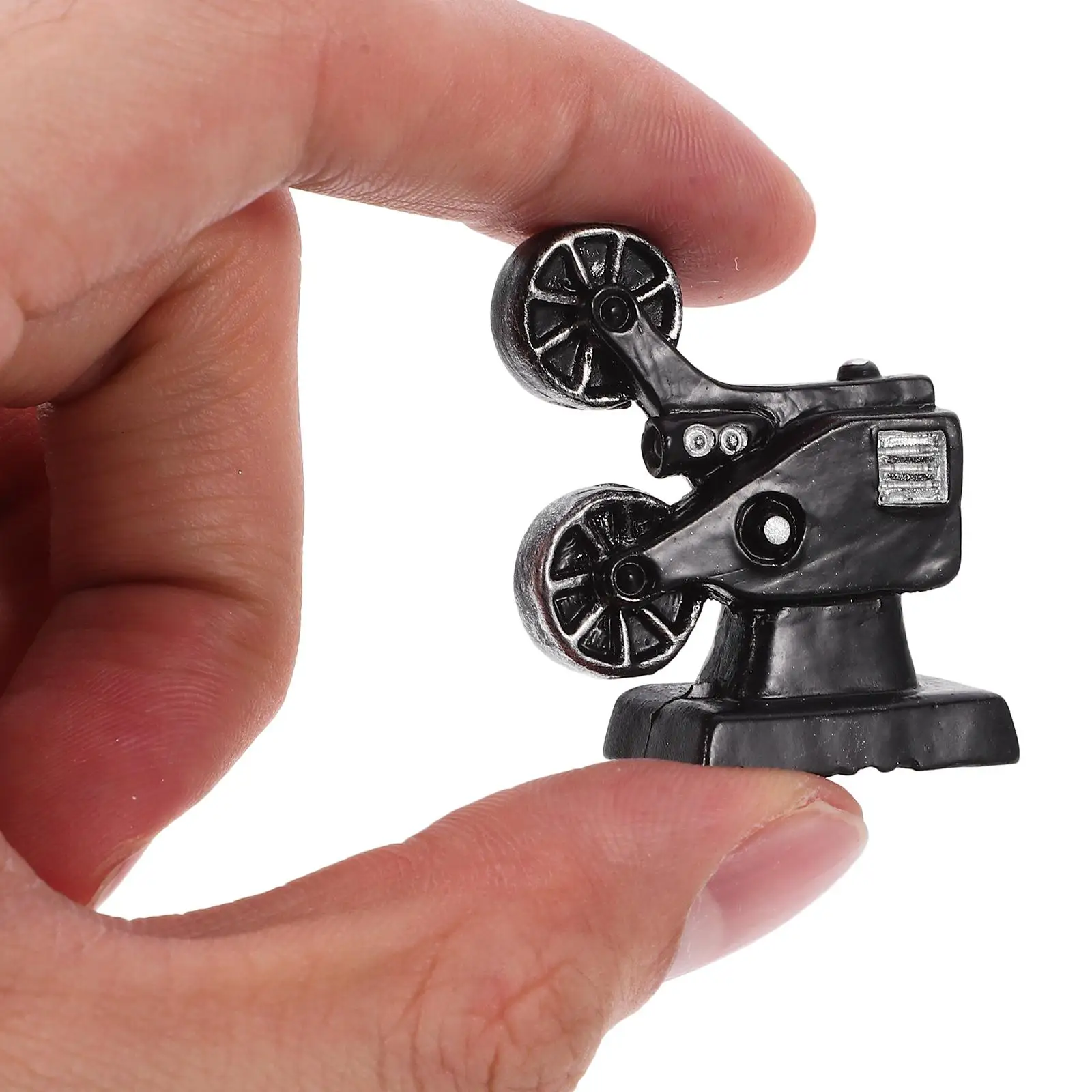 Ornamenti per fotocamera retrò Mini casa Decorazioni per la casa vintage Mobili in miniatura Accessorio nostalgico Scena desktop Prop