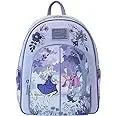 Princess Dreams Series Cinderella Womens Backpack Mini Backpack Blue Disneyland Lady Double Shoulder Backpacks