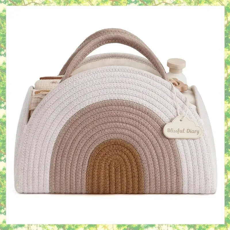 T84C-Large Baby Shower Box For Newborn Necessities, Portable Mummy Bag For Baby Products And Large-Capacity Diaper Bag.